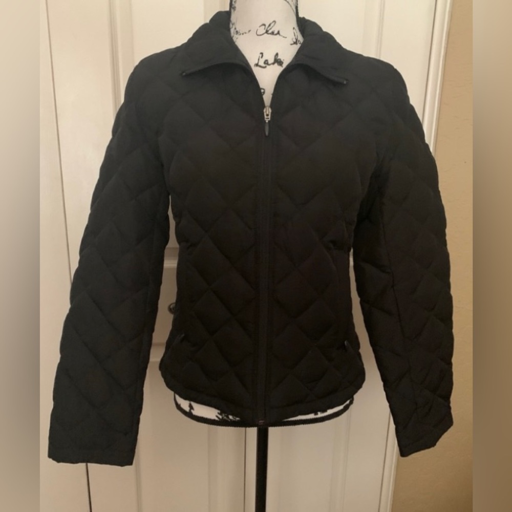 Kenneth Cole Reaction Black Quilted Jacket